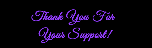 Thank your for your support