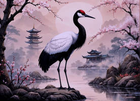 Japanese crane