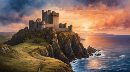 Ancient Irish castle