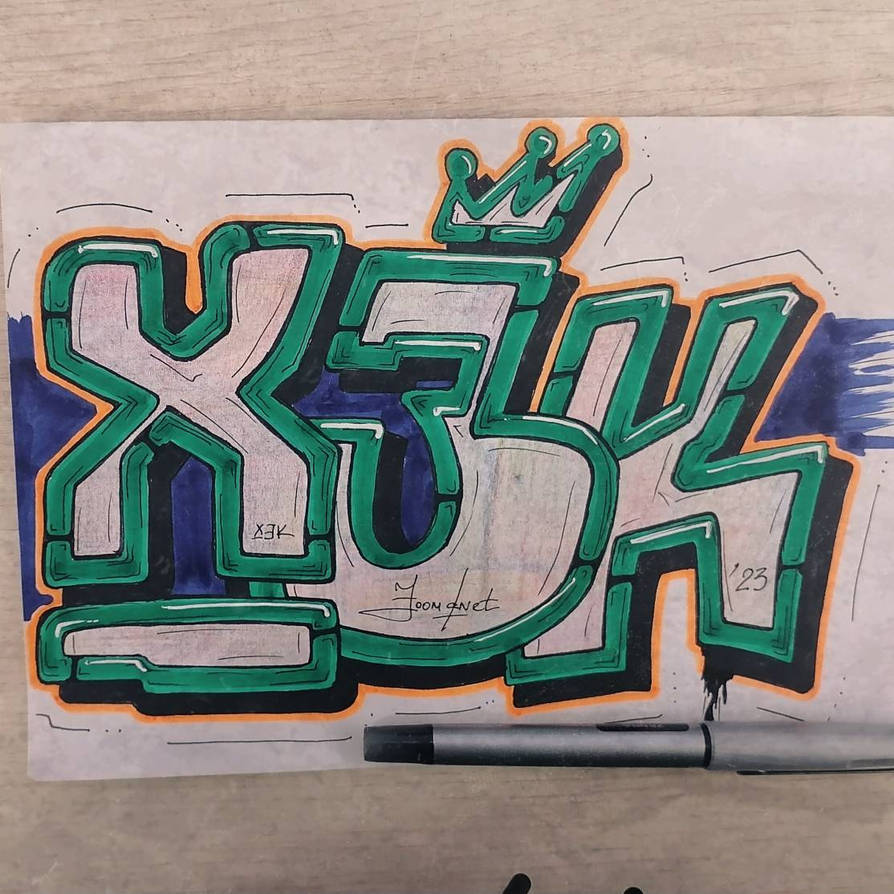 X3k x3k logo scetch 2023 by x3kpro on DeviantArt