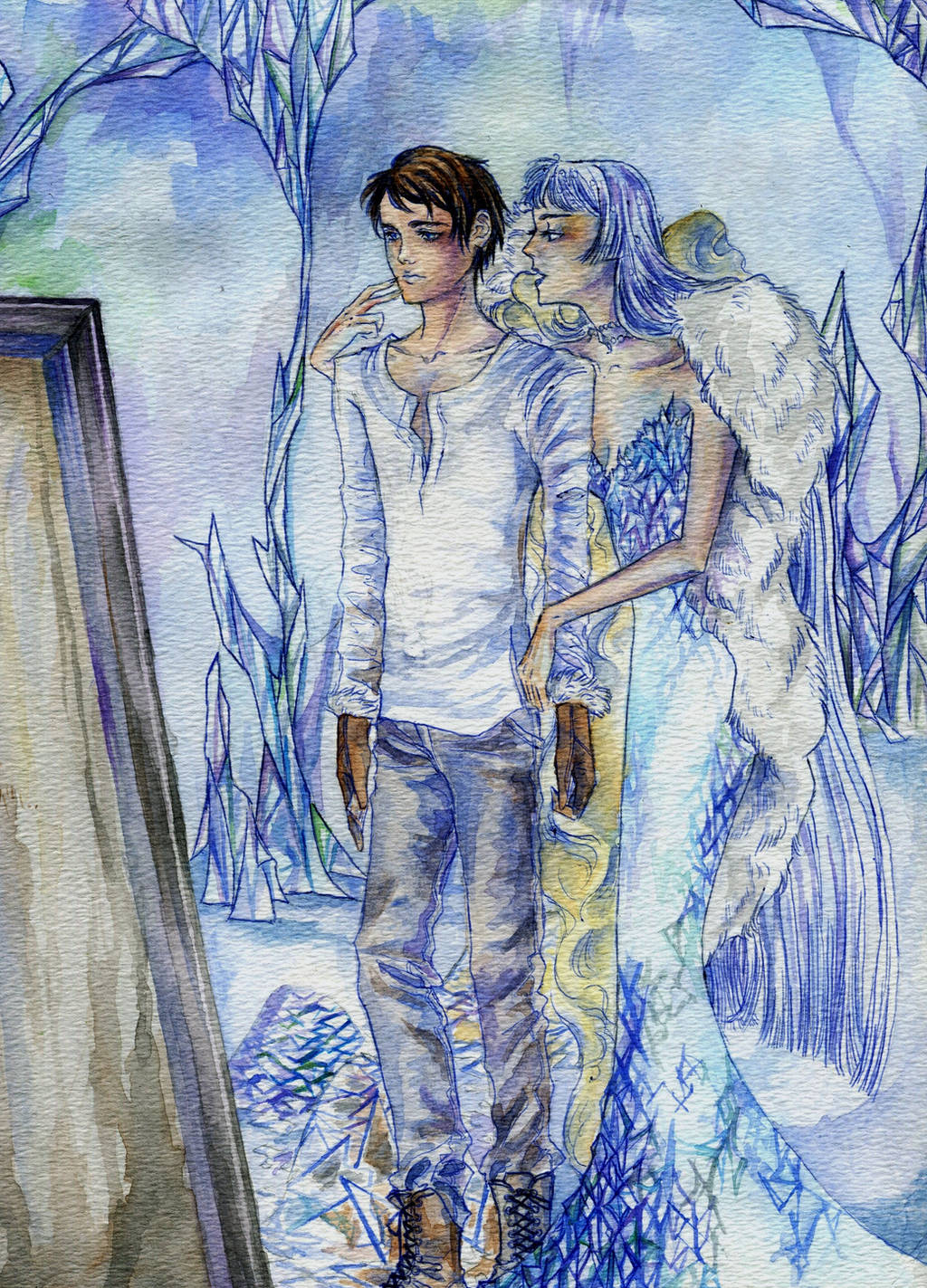 the Snow Queen's Second Kiss by Silence-in-November