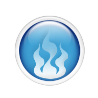 blu.flame.designs logo