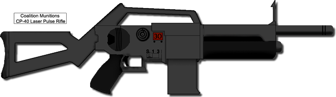 CP-40 Laser Pulse Rifle