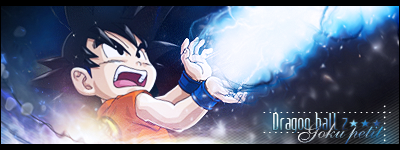 Goku petit- Dragon Ball Z