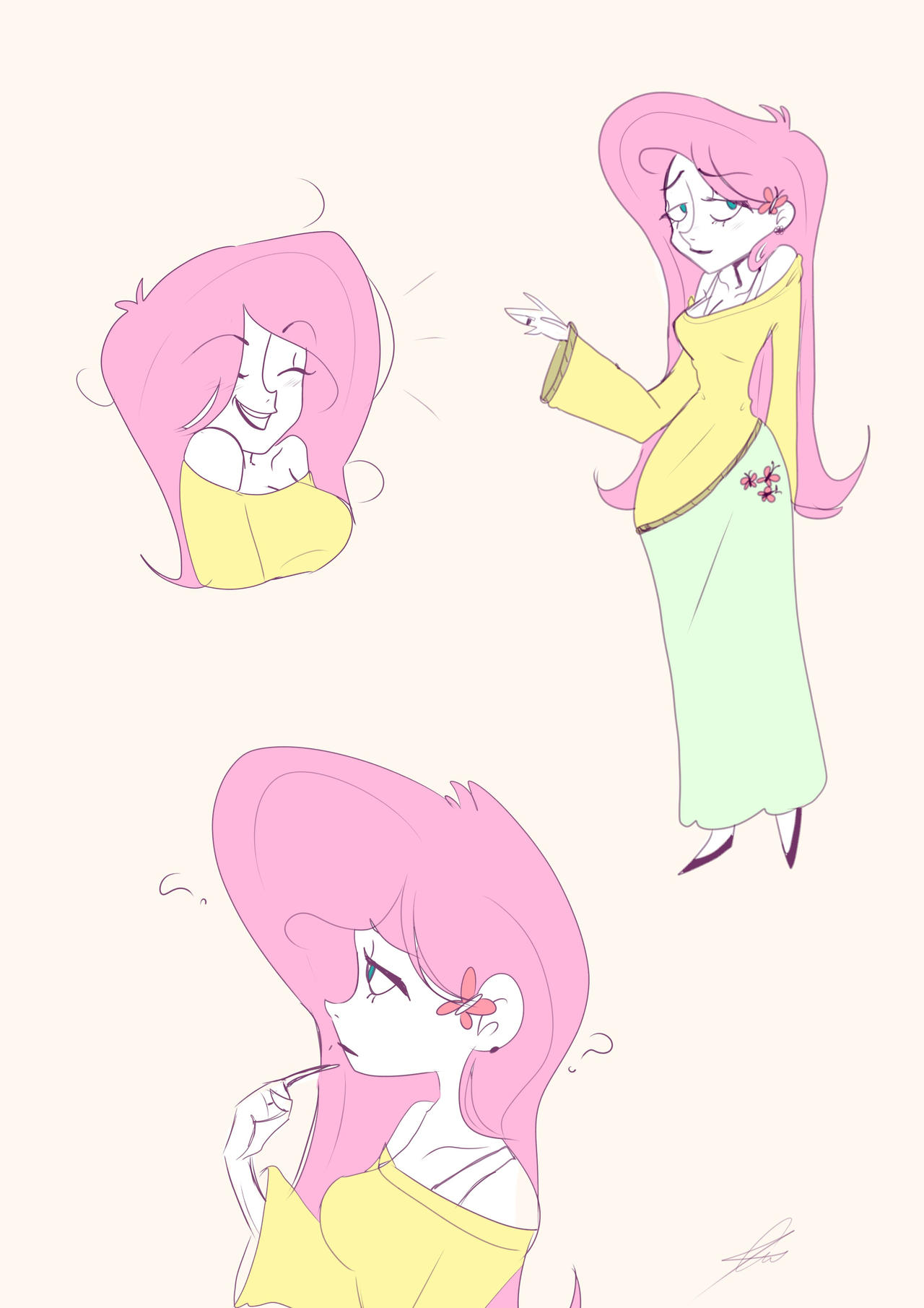 Fluttershy by AikoSanOuO on DeviantArt