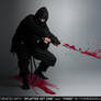 ninja blood splatter
