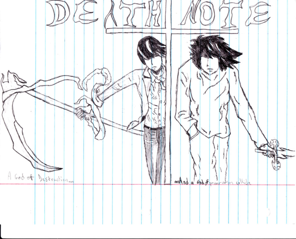 Ath Note Death Note Gods by ThorW on DeviantArt