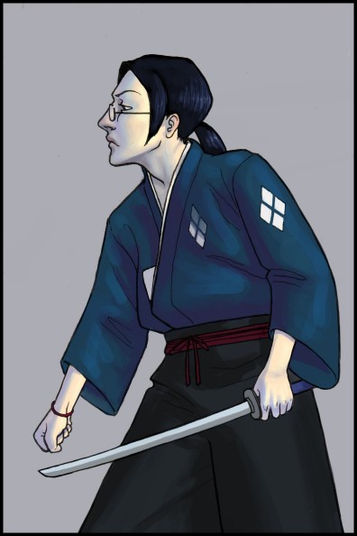 Samurai Champloo- Jin again by nastenka