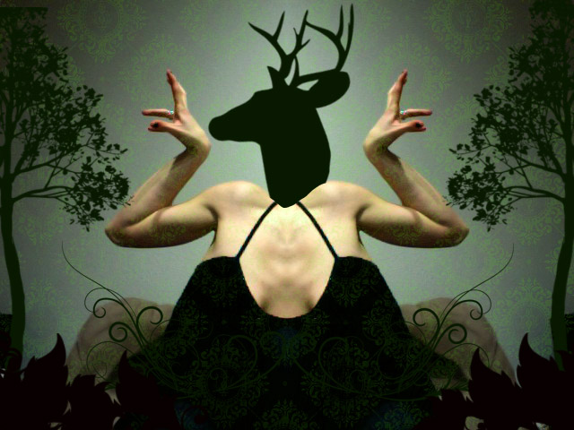 creep creepy antlers.