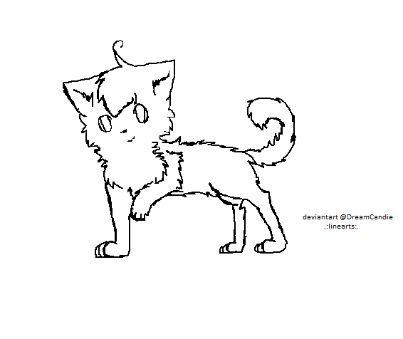 Cat Lineart #1