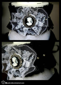 +__ Victorian gothic choker