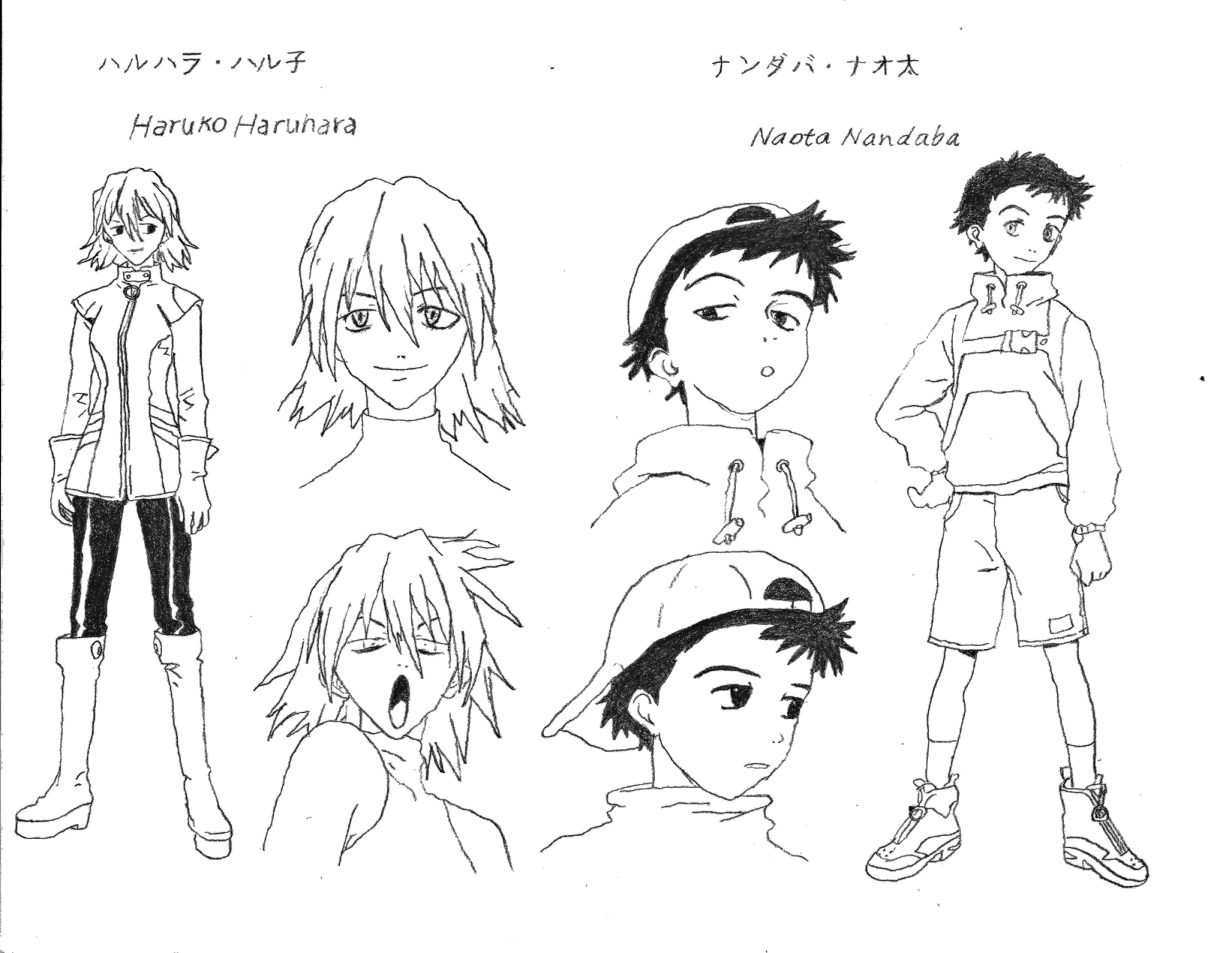 Haruko Haruhara And Naota Nandaba 3 By Tenaciouswrath On Deviantart Haruko Haruhara And Naota Nandaba 3 By Tenaciouswrath On Deviantart
