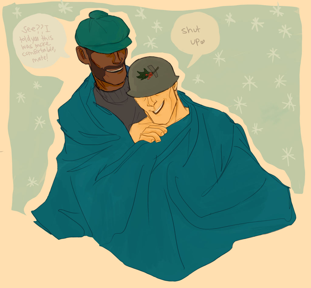 Blanket Cuddling by BEEkilligan on DeviantArt
