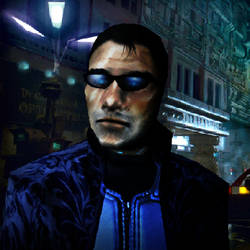 JC Denton avatar: HD model bladerunner