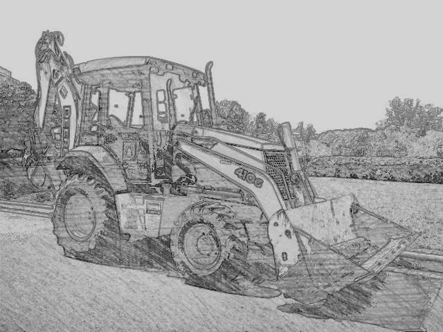 Case Backhoe Deviantart Backhoe by WickedOffKiltah on DeviantArt