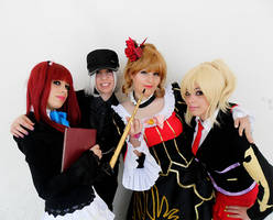 Umineko no naku koro ni cosplay group