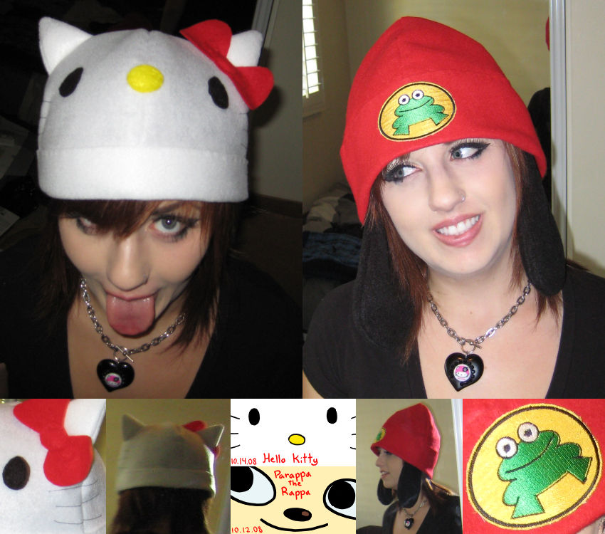 Rappa Parappa and Hello Kitty by nishi on DeviantArt