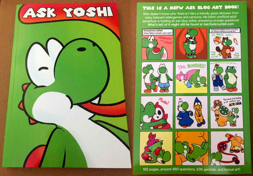 Yoshi Question Box Ask Yoshi Book by nishi on DeviantArt