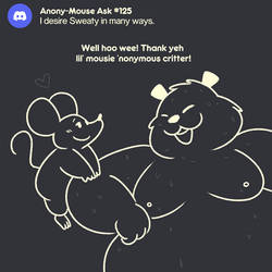Anonymous Ask Box 14: Sweaty