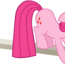 Pinkie at the Sweet Apple Acres