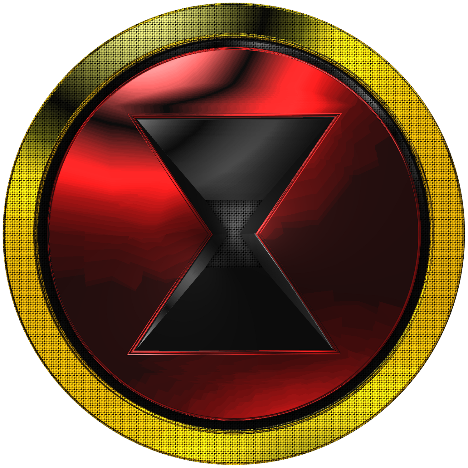 The Black Widow 3D Logo 02 by KingTracy on DeviantArt