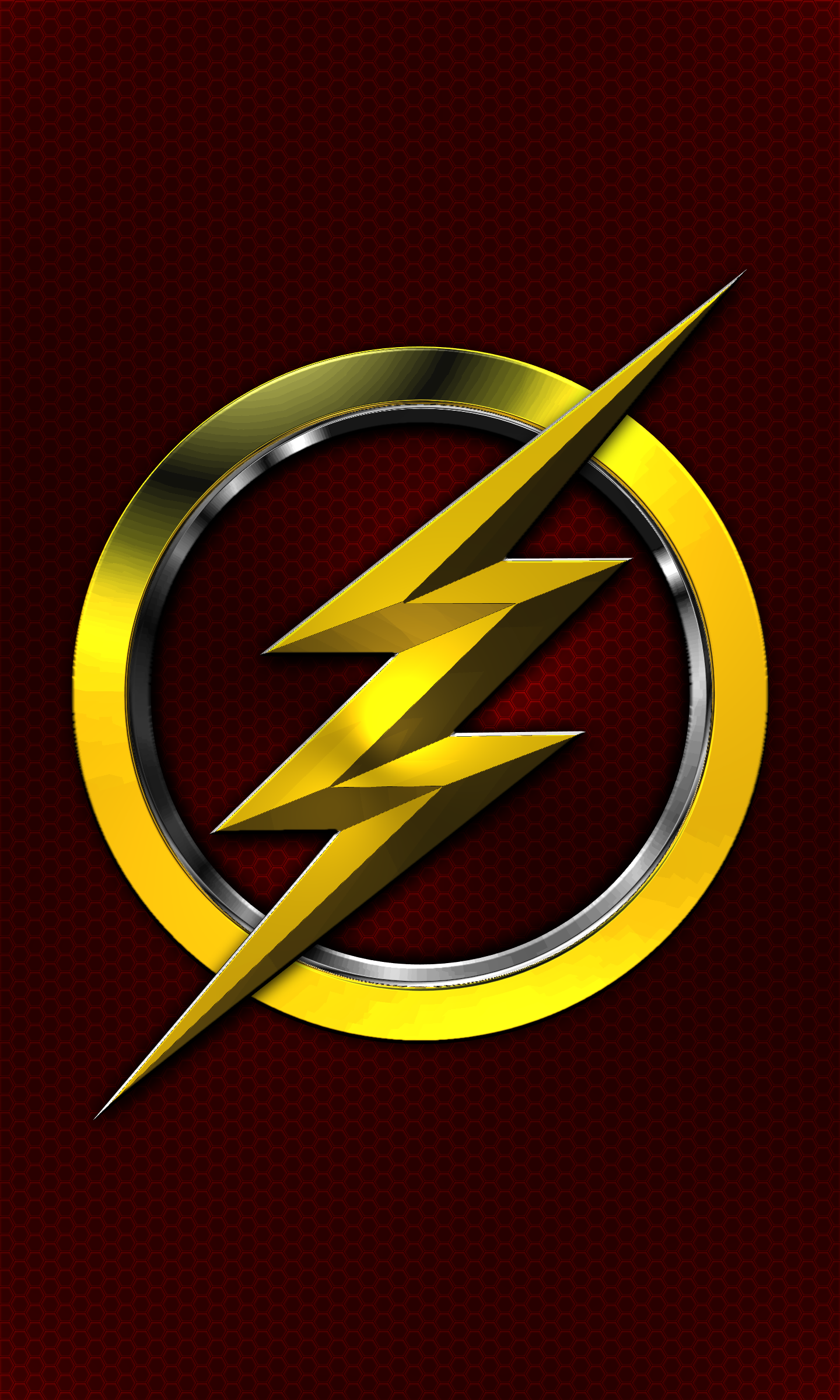 The Flash 3D Chestplate Emblem For Android 02 by KingTracy The Flash 3D Chestplate Emblem For Android 02 by KingTracy