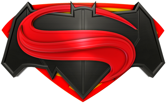 Majestic Superman And Batman 3D Chest Emblem 00