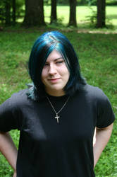 Cool Blue Hair