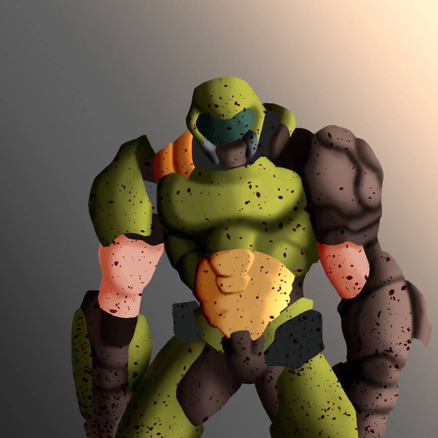 Doomslayer by luisworldofart on DeviantArt