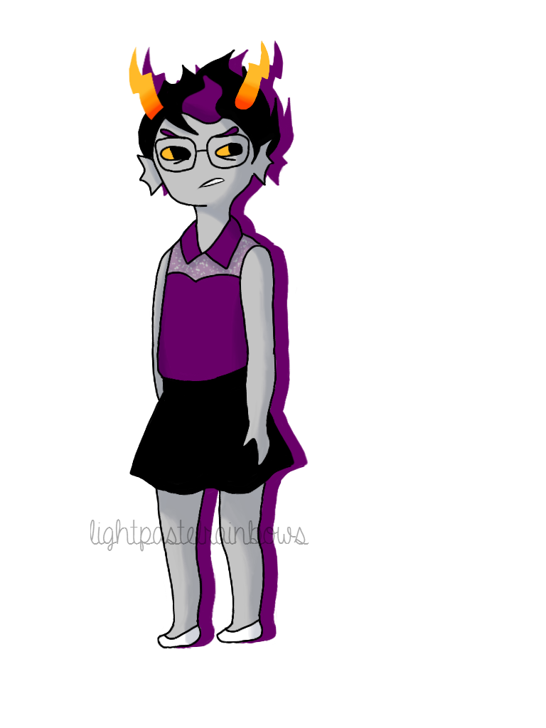 eridan in a skirt