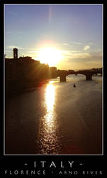 Italy - Florence - Arno river