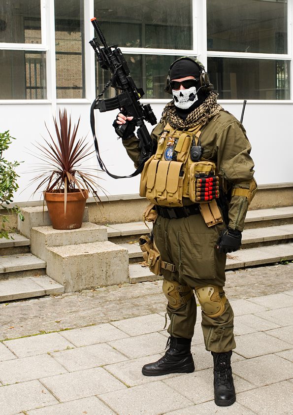 MW2 Ghost Cosplay Almost Done by TCClone on DeviantArt