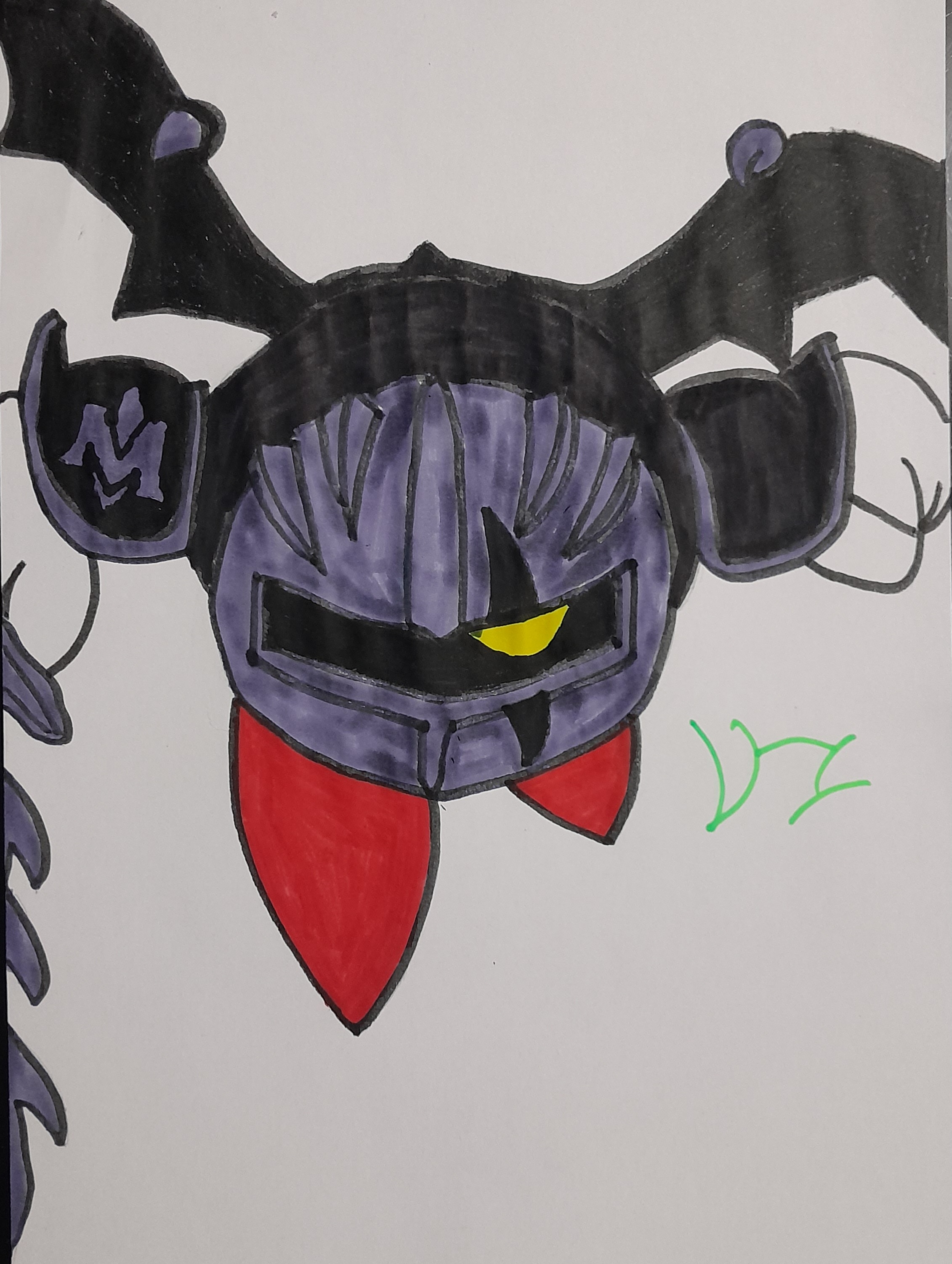 DARK META KNIGHT (KIRBY AND THE AMAZING MIRROR) by VITALYK3A on DeviantArt