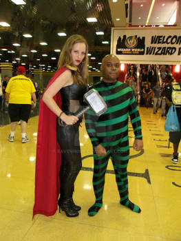 Standing with Thor