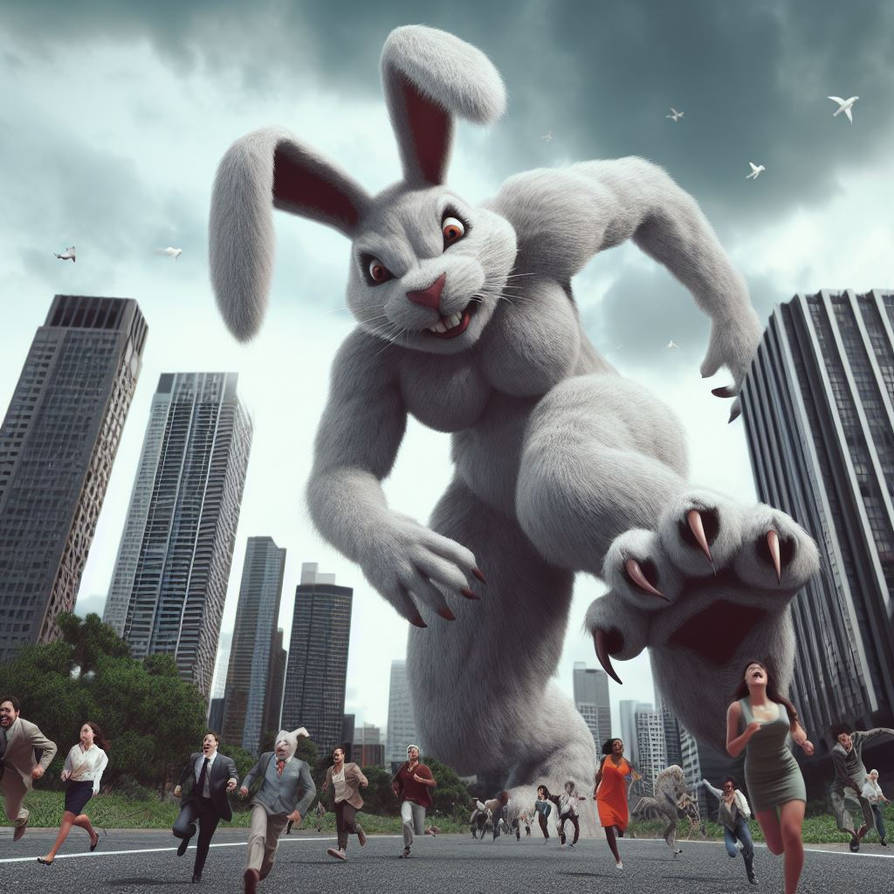 Rabbit Humanoid vs SuperGirl8 by mp32as on DeviantArt