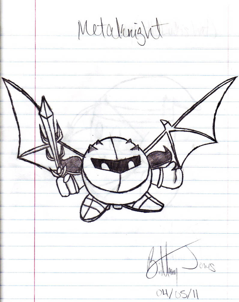 Super Smash Bros. Brawl: Meta Knight by BadassSheik92 on DeviantArt