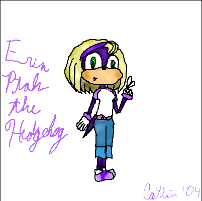 Erin Ptah the Hedgehog