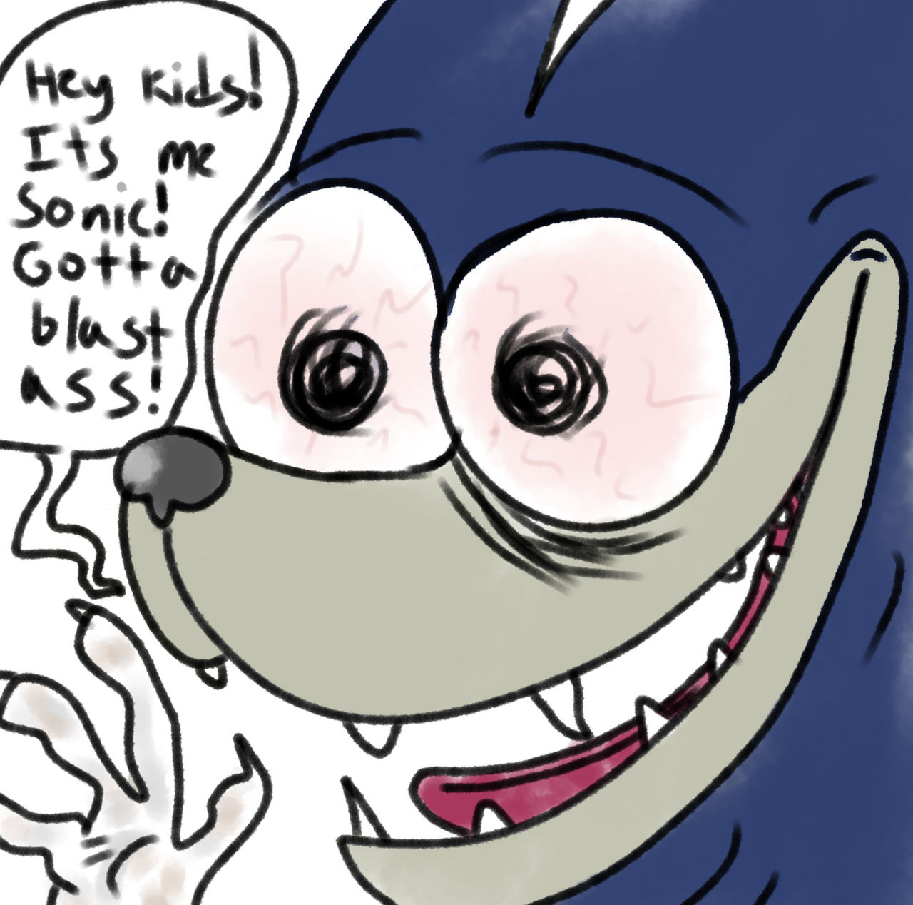 Cursed Sonic By BitingButterfish On DeviantArt cursed-sonic-by-bitingbutterfish-on-deviantart