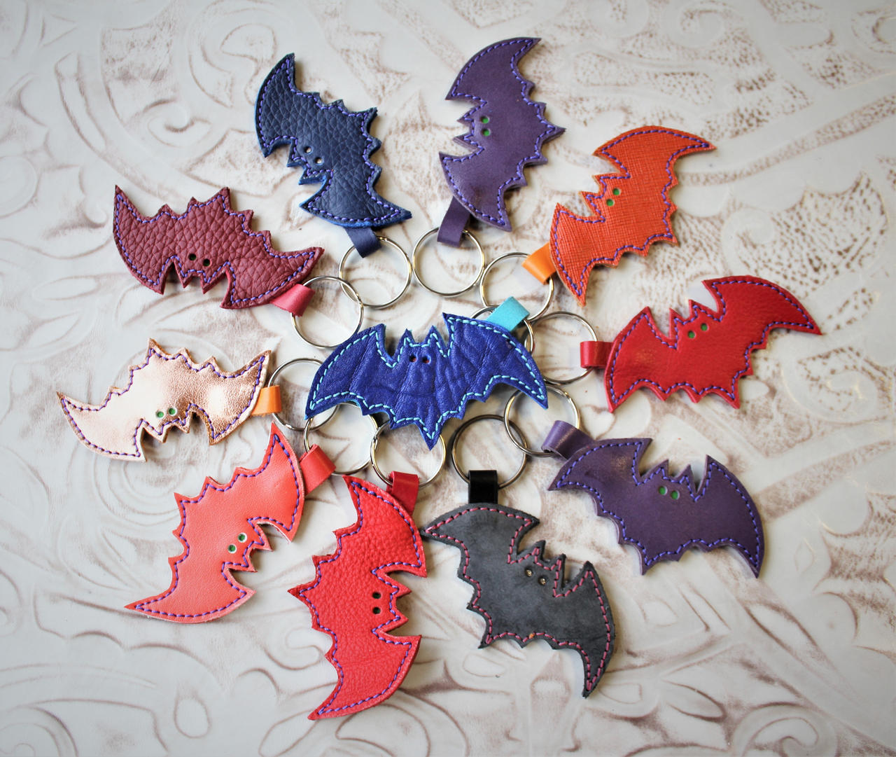Colorful Bats Deviantart Colorful bats by MARIEKECREATION on DeviantArt