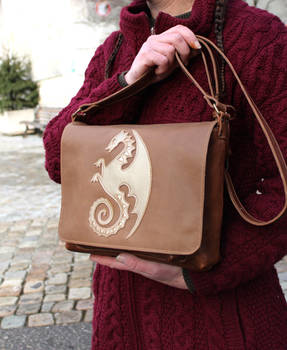 Golden dragon bag