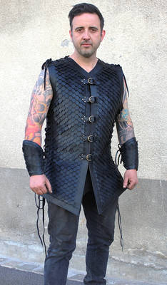 Dragon scales leather tunic !!!
