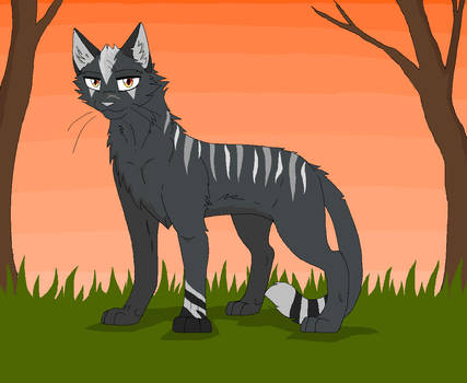 Darkstripe/warrior cats by mindewarrior