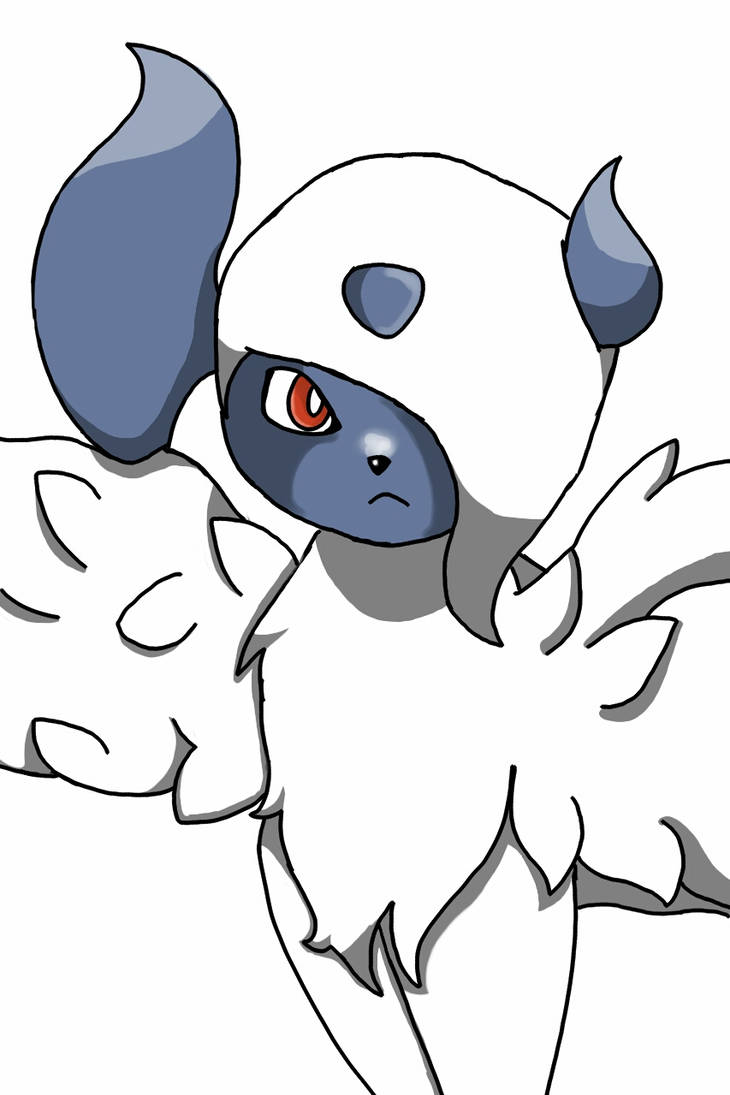 absol for a friend by SkyNight88 on DeviantArt
