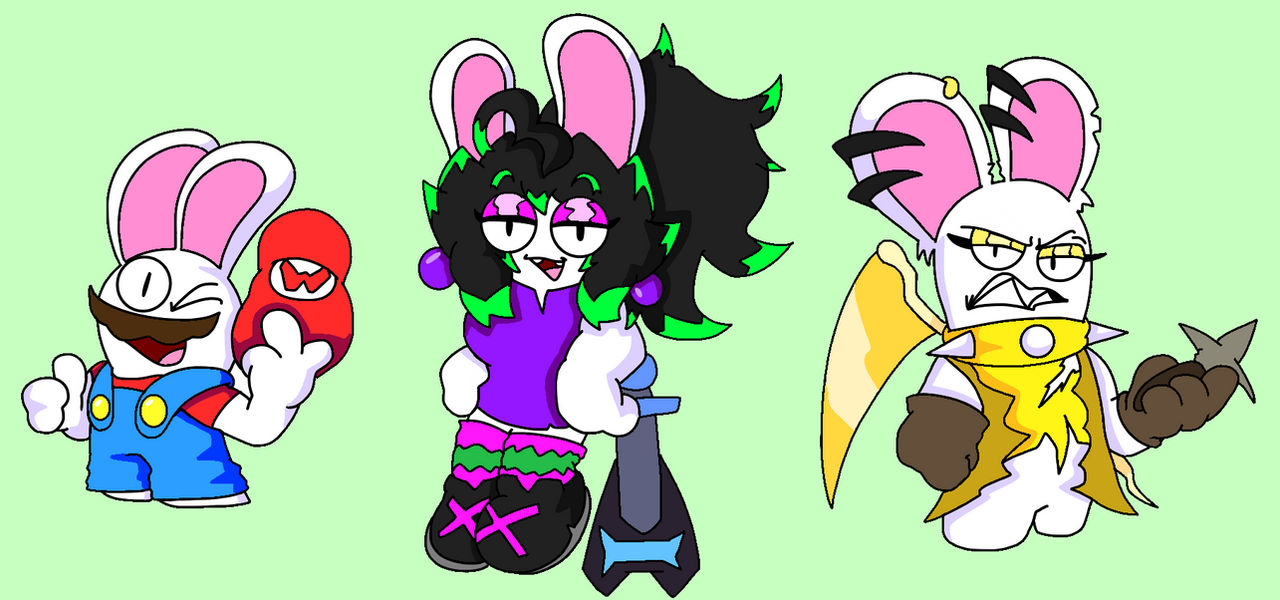 Swapped Rabbids Part 2 by Gboogie32 on DeviantArt