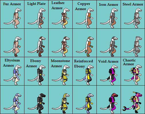 Armor Types by Onocarcass on DeviantArt