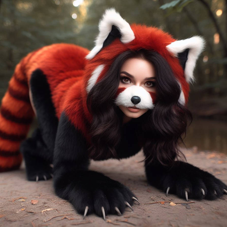 Red Panda Suit 2 by AITFenjoyer on DeviantArt