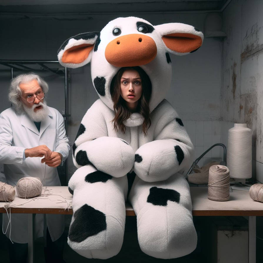 Plushie Cow Suit 5 by AITFenjoyer on DeviantArt