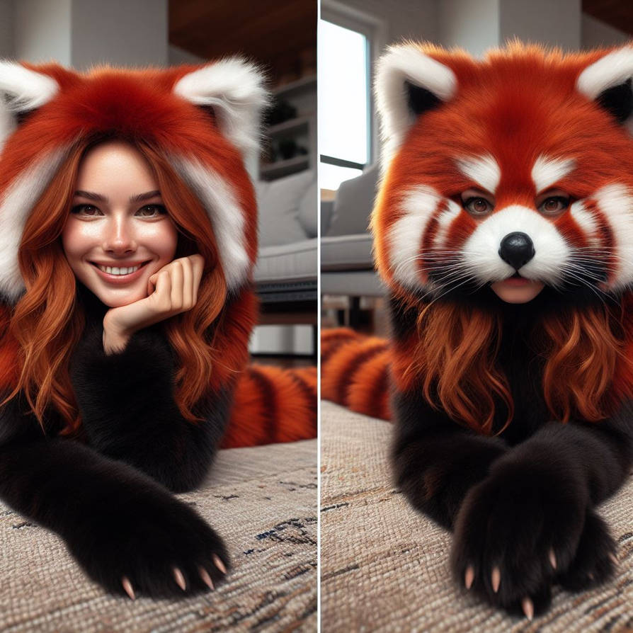 Red Panda Suit 8 by AITFenjoyer on DeviantArt