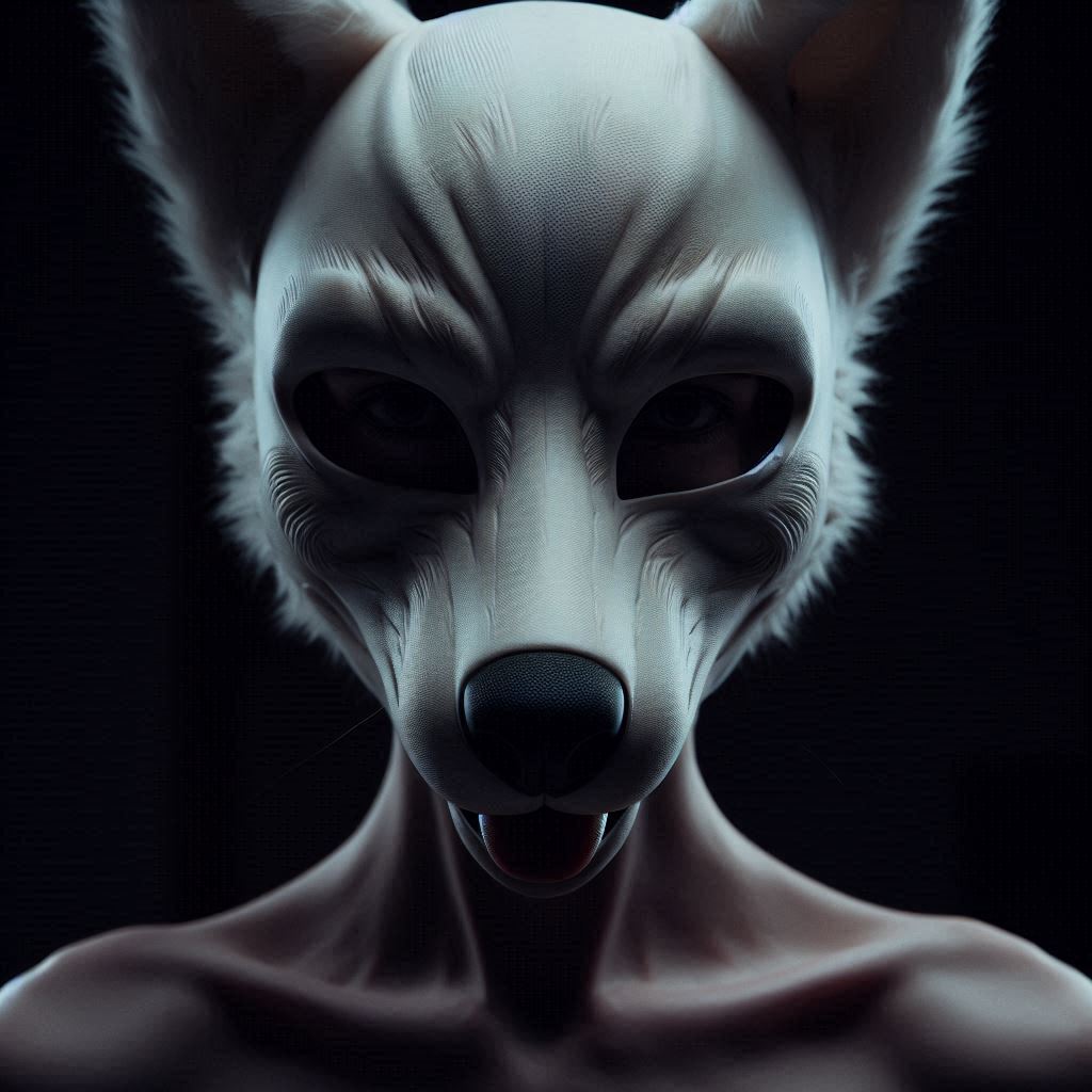 Wolf Mask 4 by AITFenjoyer on DeviantArt