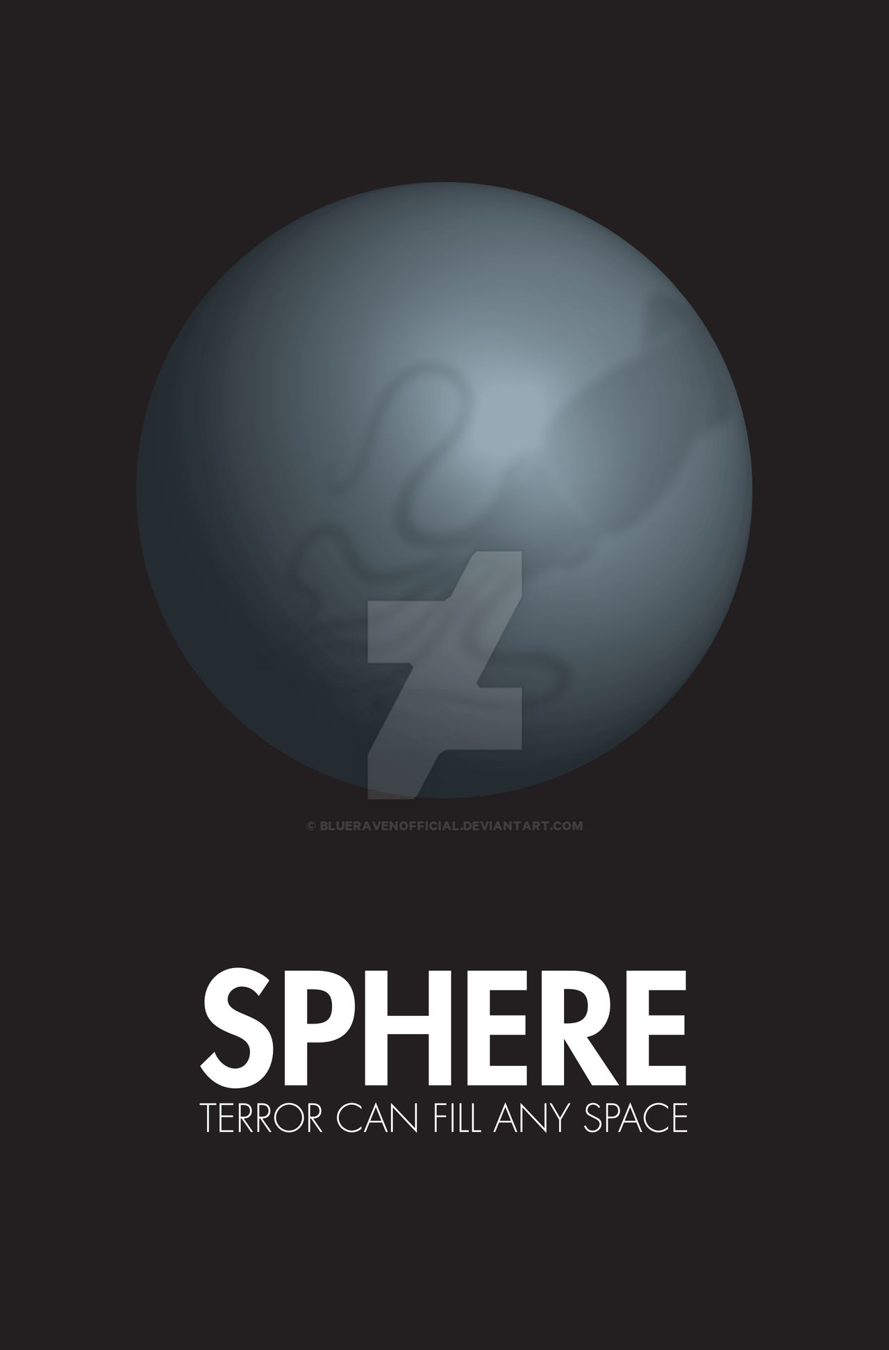 Sphere (1998) Minimalist Poster by blueravenofficial on DeviantArt